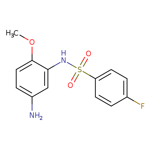 N-(5-amino-2-methoxyphenyl)-4-fluorobenzene-1-sulfonamide