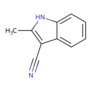 1H-Indole-3-carbonitrile, 2-methyl-