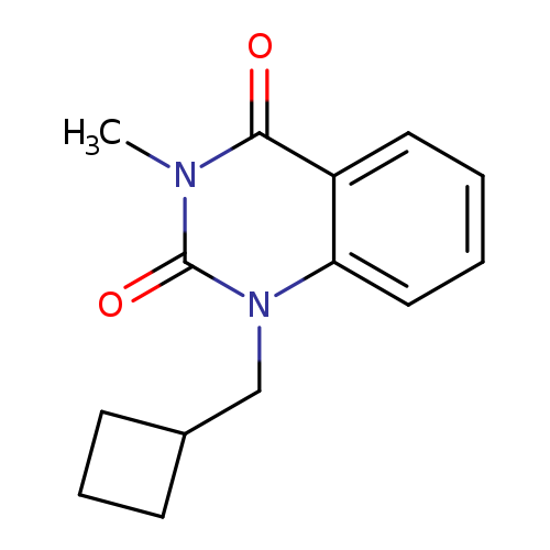 1-(cyclobutylmethyl)-3-methyl-1,2,3,4-tetrahydroquinazoline-2,4-dione