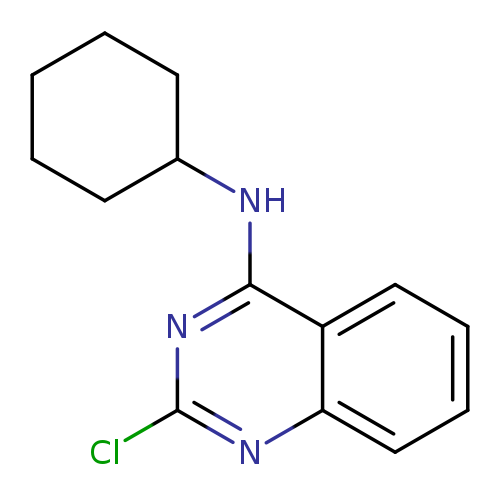 2-chloro-N-cyclohexylquinazolin-4-amine