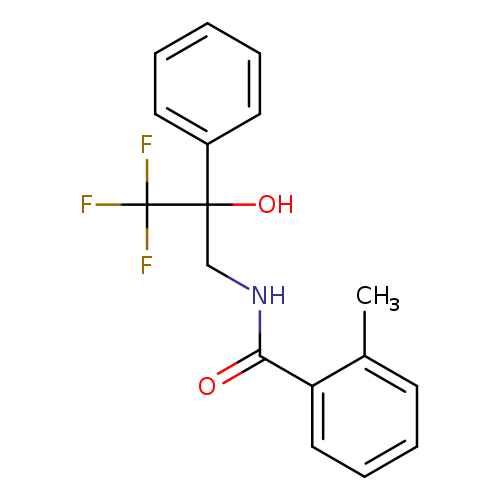 2-methyl-N-(3,3,3-trifluoro-2-hydroxy-2-phenylpropyl)benzamide