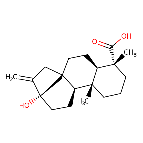 (4R)-13-Hydroxykaur-16-en-18-oic acid