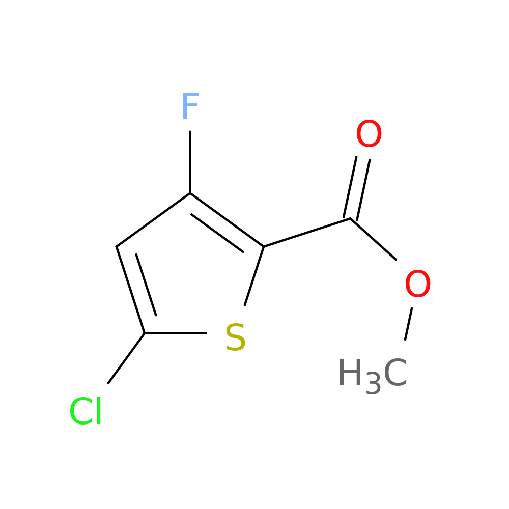 Methyl 5-chloro-3-fluorothiophene-2-carboxylate