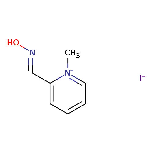 2-(Hydroximinomethyl)-1-methylpyridinium iodide
