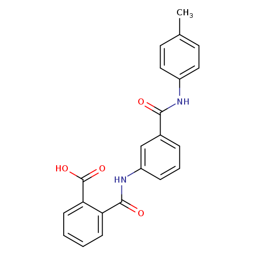 2-({3-[(4-methylphenyl)carbamoyl]phenyl}carbamoyl)benzoicacid
