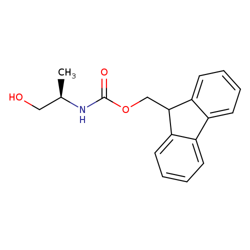 Carbamic acid, N-[(1R)-2-hydroxy-1-methylethyl]-, 9H-fluoren-9-ylmethyl ester