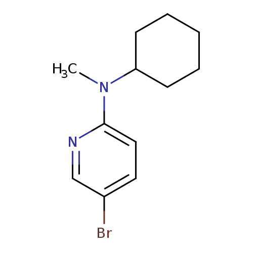 5-Bromo-2-(N-cyclohexyl-N-methylamino)pyridine
