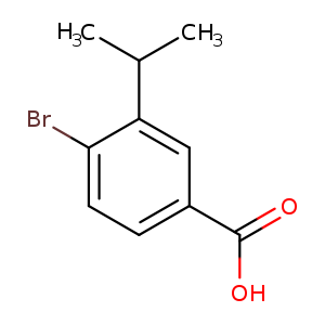 Benzoic acid, 4-bromo-3-(1-methylethyl)-