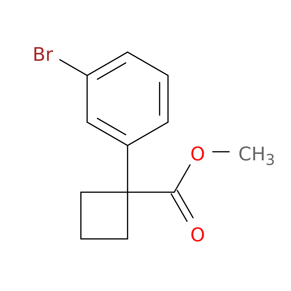 methyl 1-(3-bromophenyl)cyclobutane-1-carboxylate