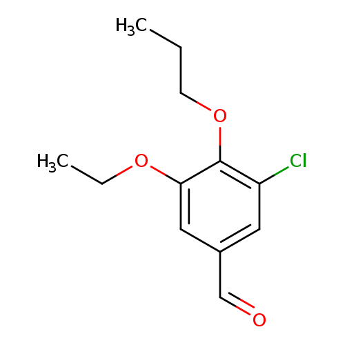 3-Chloro-5-ethoxy-4-propoxybenzaldehyde