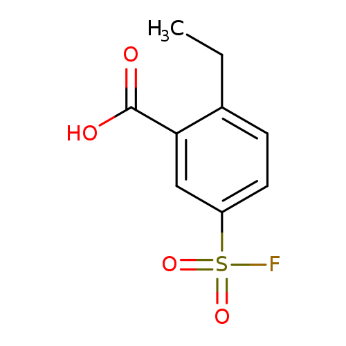 2-Ethyl-5-(fluorosulfonyl)benzoic acid