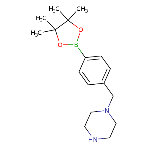 1-(4-(4,4,5,5-Tetramethyl-1,3,2-dioxaborolan-2-yl)benzyl)piperazine