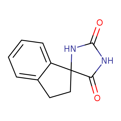 2'',3''-DIHYDRO-2H,5H-SPIRO[IMIDAZOLIDINE-4,1''-INDENE]-2,5-DIONE