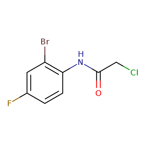 N-(2-bromo-4-fluorophenyl)-2-chloroacetamide