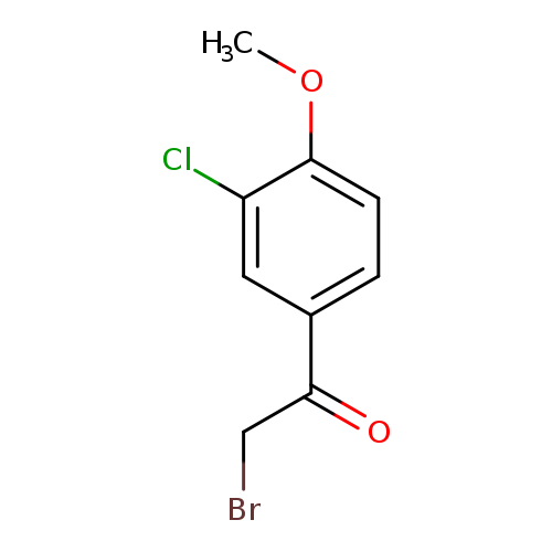 2-bromo-1-(3-chloro-4-methoxyphenyl)ethan-1-one