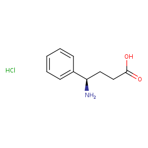 Benzenebutanoic acid, γ-amino-, hydrochloride (1:1), (γR)-