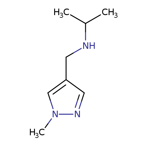 N-((1-Methyl-1H-pyrazol-4-yl)methyl)propan-2-amine
