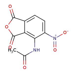 N-(5-Nitro-1,3-dioxo-1,3-dihydroisobenzofuran-4-yl)acetamide