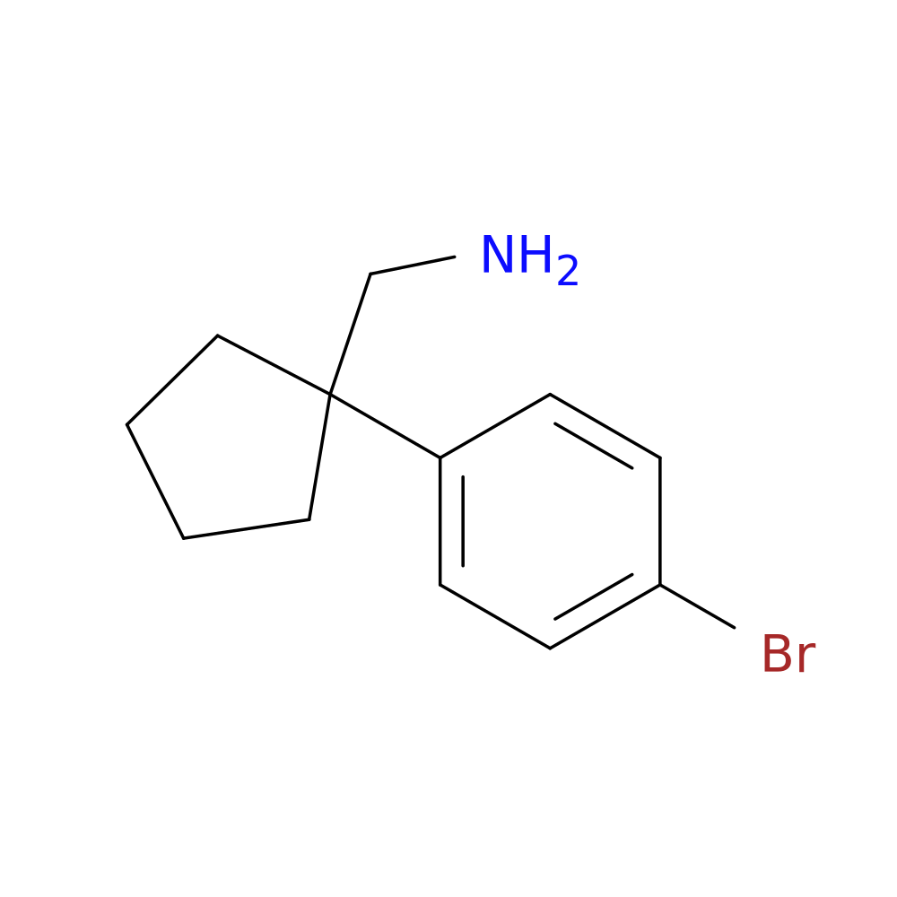 [1-(4-bromophenyl)cyclopentyl]methanamine