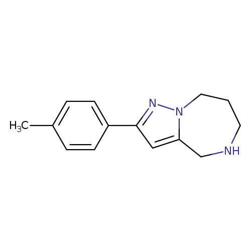 5,6,7,8-tetrahydro-2-p-tolyl-4H-pyrazolo1,5-a]1,4]diazepine