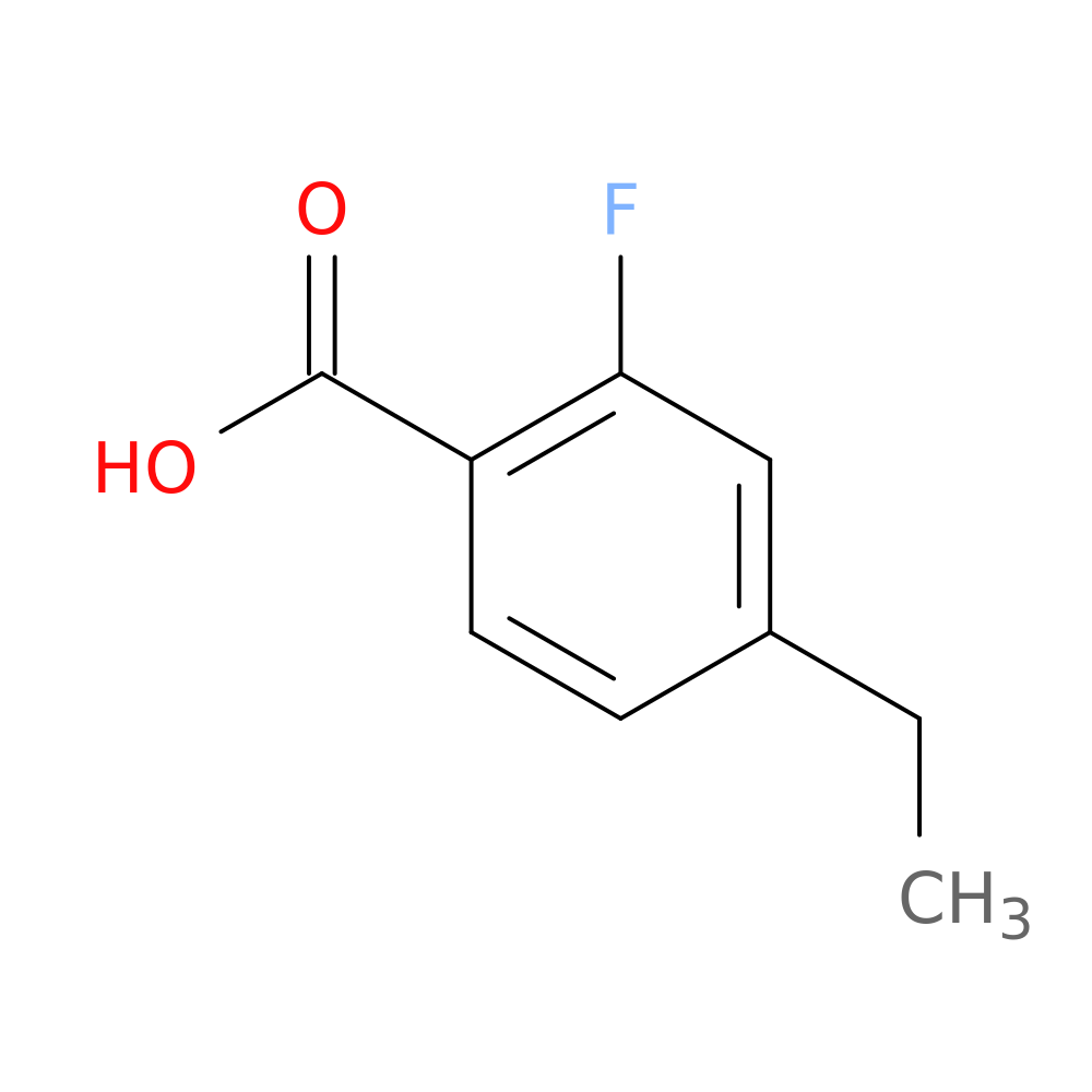 4-Ethyl-3-fluorobenzoic acid