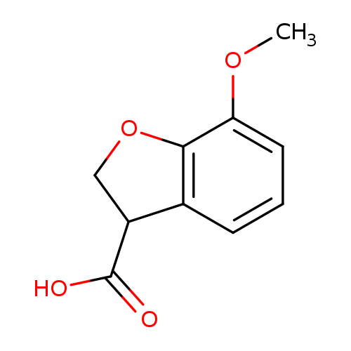 7-methoxy-2,3-dihydro-1-benzofuran-3-carboxylic acid