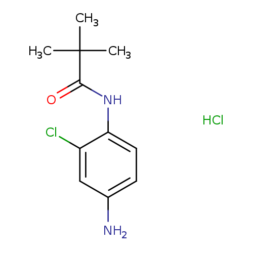N-(4-amino-2-chlorophenyl)-2,2-dimethylpropanamide hydrochloride