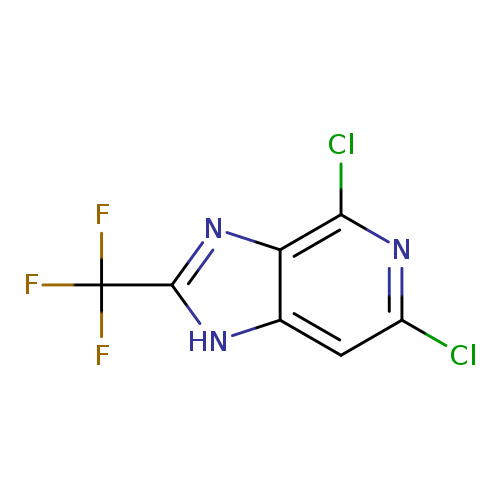 4,6-Dichloro-2-(trifluoromethyl)-1H-imidazo[4,5-c]pyridine