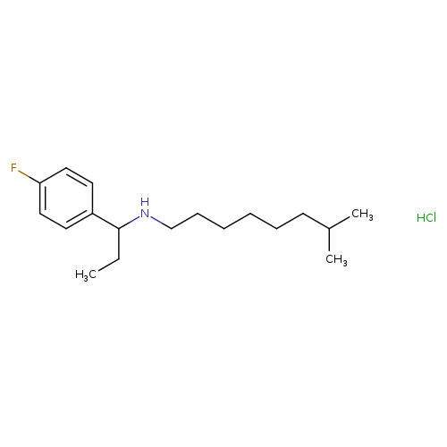 [1-(4-fluorophenyl)propyl](7-methyloctyl)amine hydrochloride