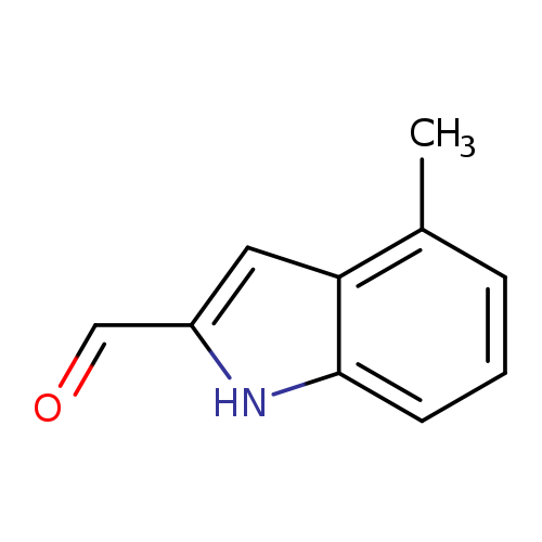 1H-Indole-2-carboxaldehyde, 4-methyl- (9CI)