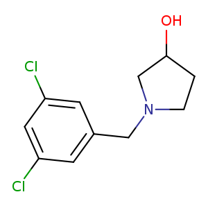 1-(3,5-dichlorobenzyl)pyrrolidin-3-ol