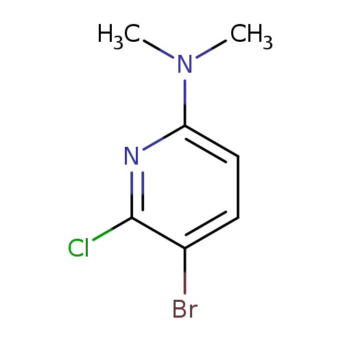 5-Bromo-6-chloro-N,N-dimethylpyridin-2-amine