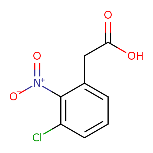 Benzeneacetic acid, 3-chloro-2-nitro-