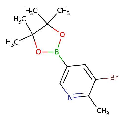 3-Bromo-2-methylpyridine-5-boronic acid pinacol ester