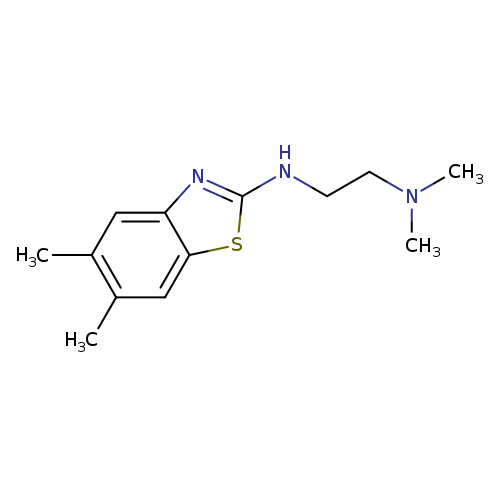 N'-(5,6-DIMETHYL-1,3-BENZOTHIAZOL-2-YL)-N,N-DIMETHYLETHANE-1,2-DIAMINE