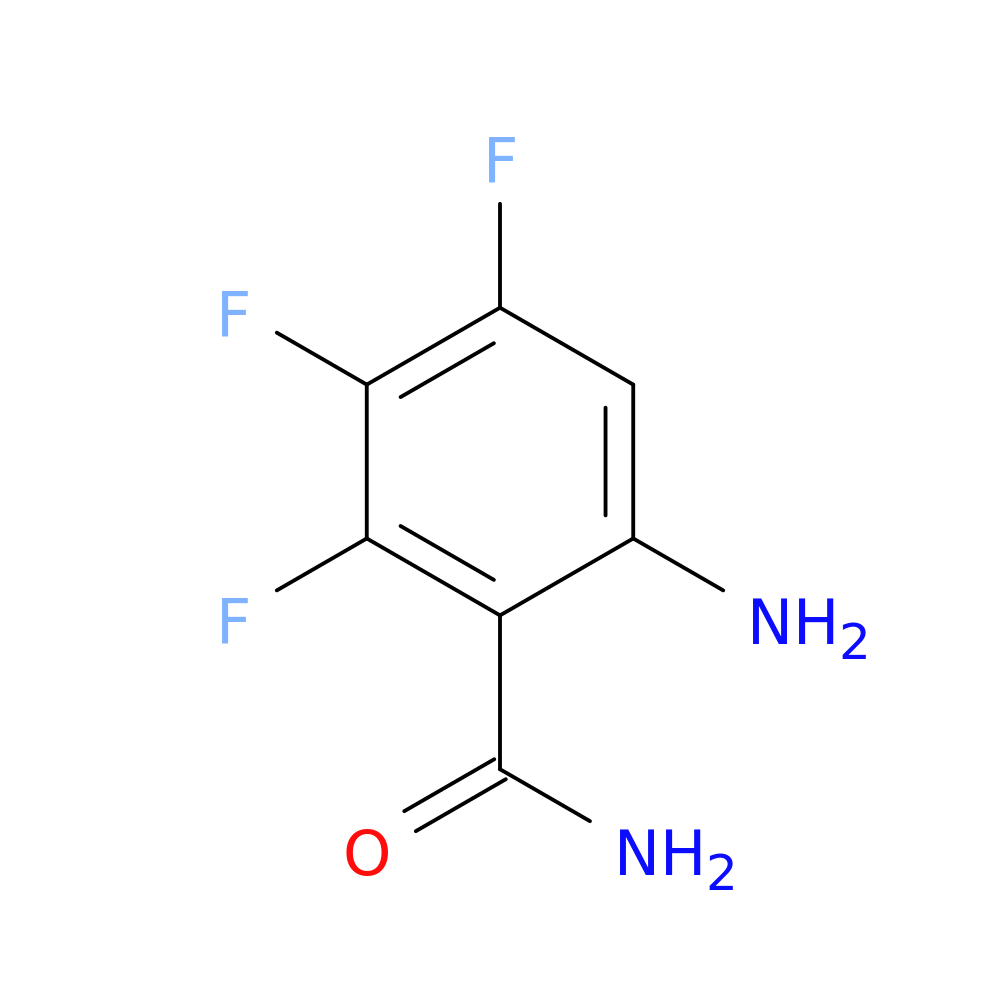 6-amino-2,3,4-trifluorobenzamide