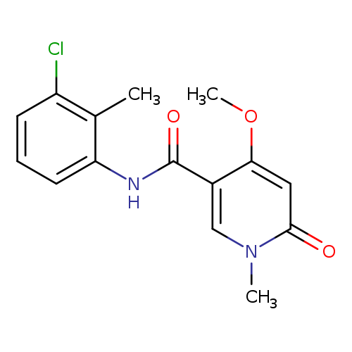 N-(3-chloro-2-methylphenyl)-4-methoxy-1-methyl-6-oxo-1,6-dihydropyridine-3-carboxamide