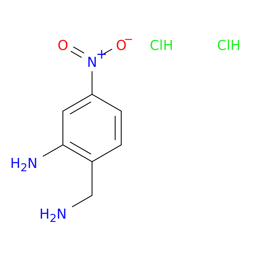 2-(aminomethyl)-5-nitroaniline dihydrochloride