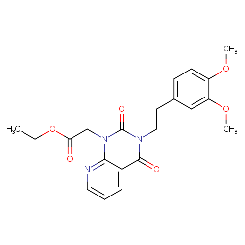 ethyl 2-{3-[2-(3,4-dimethoxyphenyl)ethyl]-2,4-dioxo-1H,2H,3H,4H-pyrido[2,3-d]pyrimidin-1-yl}acetate