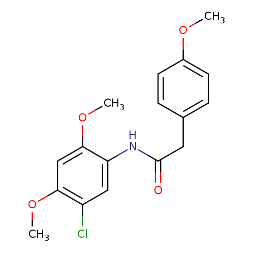 N-(5-chloro-2,4-dimethoxyphenyl)-2-(4-methoxyphenyl)acetamide