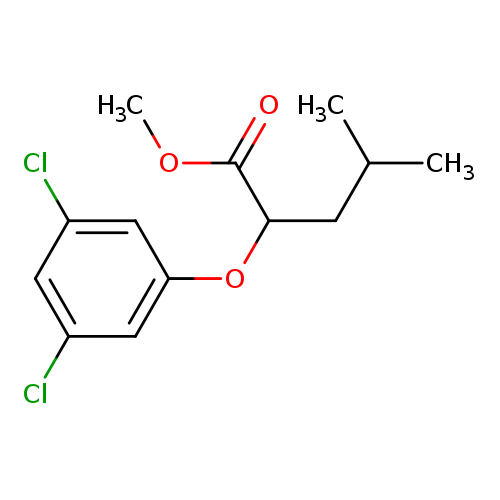 Methyl 2-(3，5-dichlorophenoxy)-4-methylpentanoate