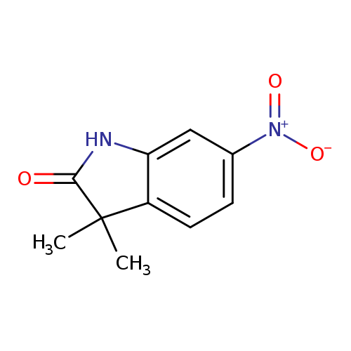 2H-Indol-2-one, 1,3-dihydro-3,3-dimethyl-6-nitro-