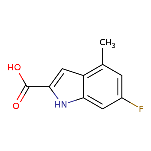 6-fluoro-4-methyl-1H-indole-2-carboxylic acid