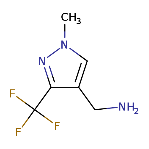 [1-Methyl-3-(trifluoromethyl)-1h-pyrazol-4-yl]methanamine