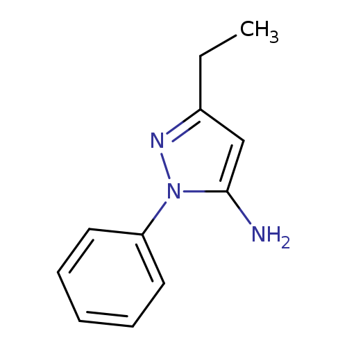 1H-Pyrazol-5-amine, 3-ethyl-1-phenyl-