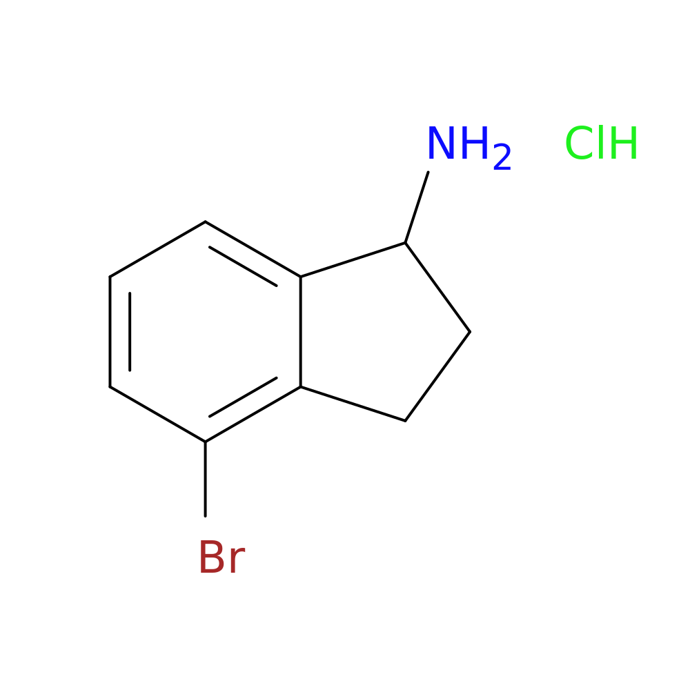 4-Bromo-2,3-dihydro-1H-inden-1-amine hydrochloride