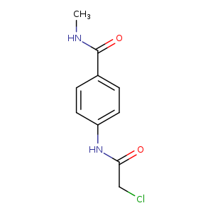 4-[(Chloroacetyl)amino]-n-methylbenzamide