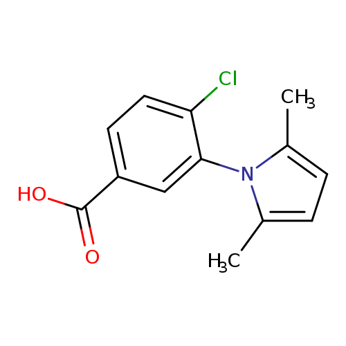 Benzoic acid, 4-chloro-3-(2,5-dimethyl-1H-pyrrol-1-yl)-