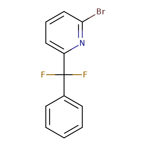 2-bromo-6-[difluoro(phenyl)methyl]pyridine