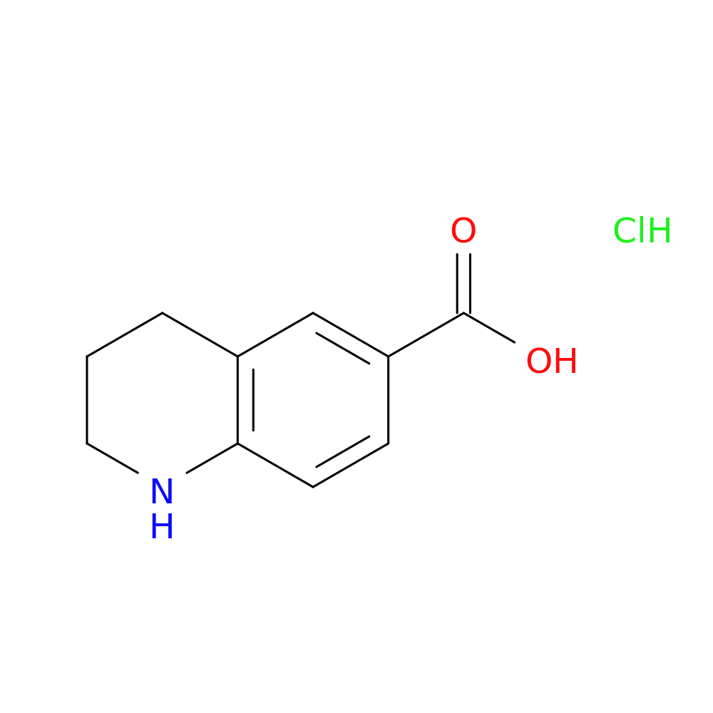 1,2,3,4-Tetrahydroquinoline-6-carboxylic acid hydrochloride
